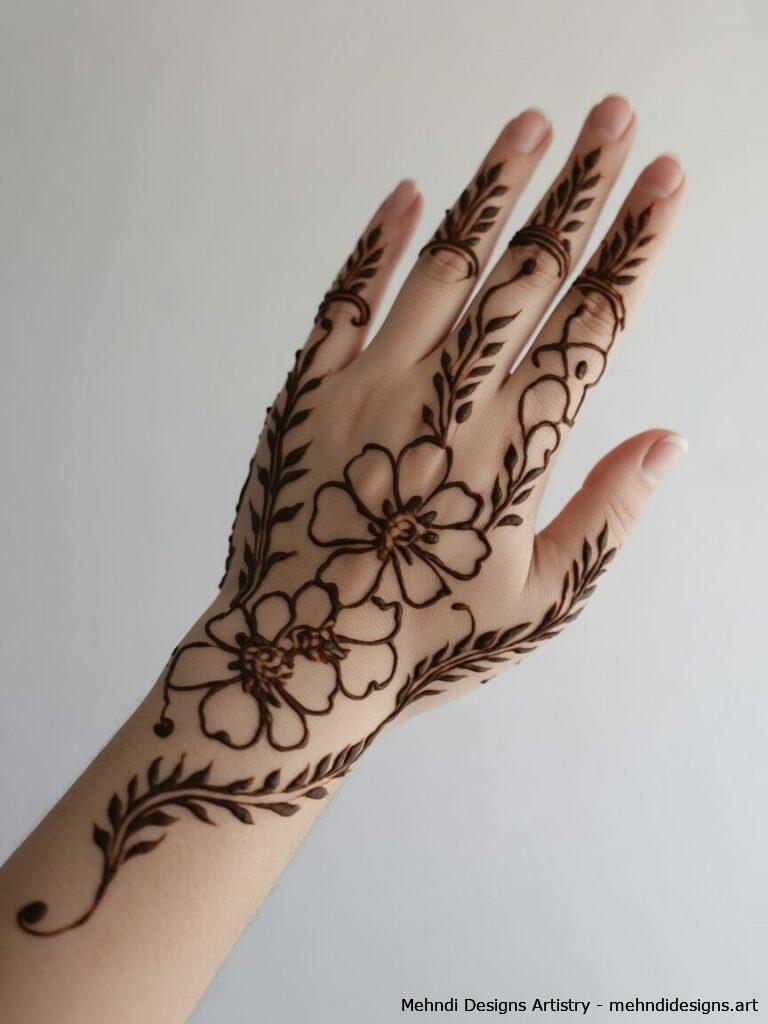 floral trails and vine work 4