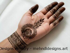 pakistani mehndi designs front hand