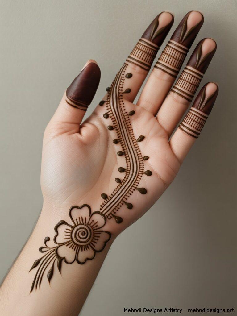 Arabic Finger Design 2