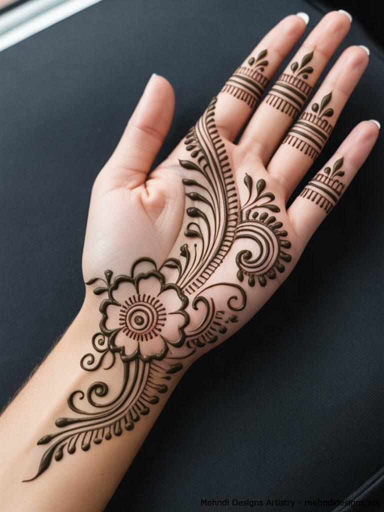 Arabic Style Mehndi 3