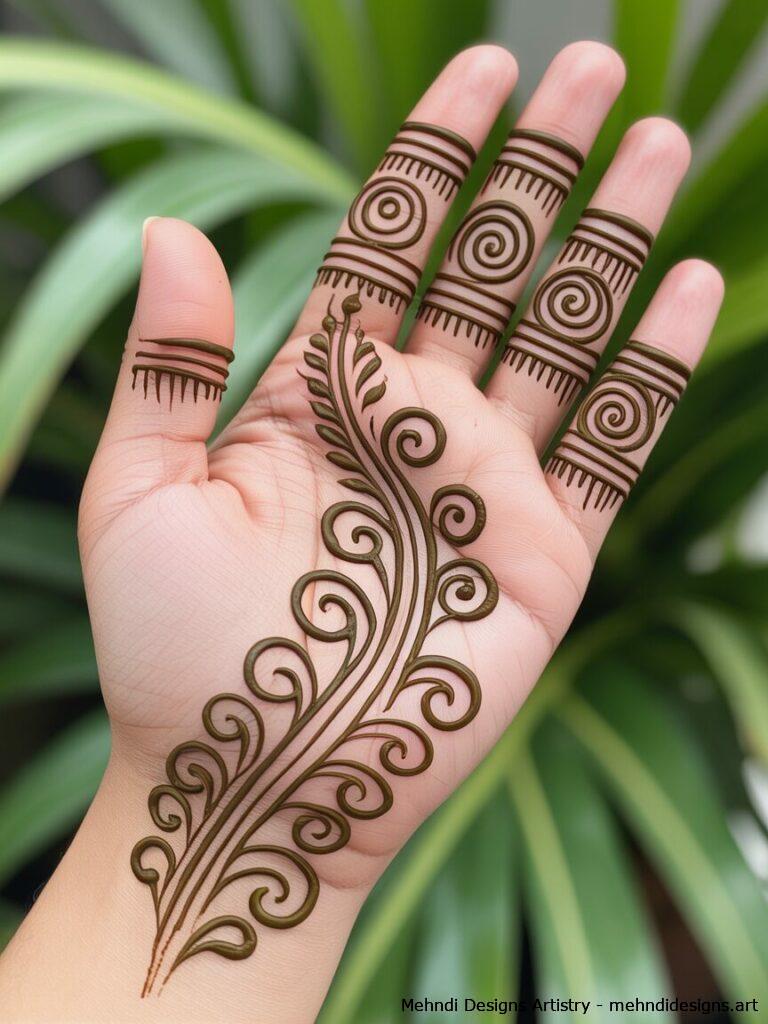 Arabic palm trails 2