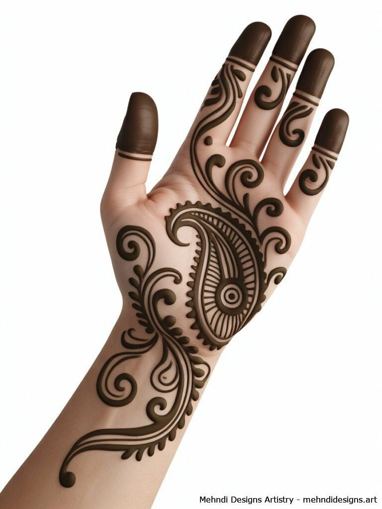 Bold Paisley Motifs 1