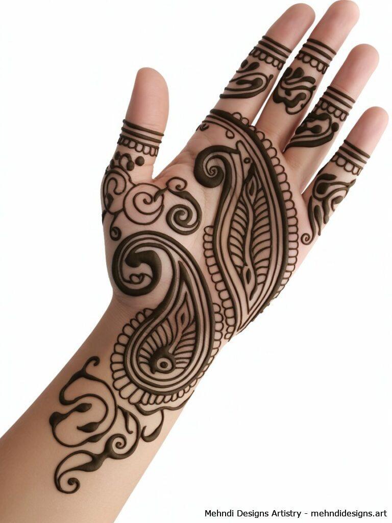 Bold Paisley Motifs 3