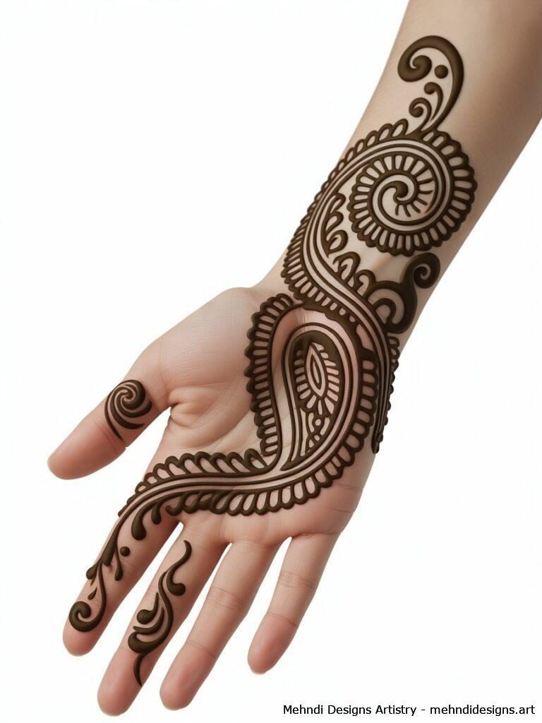 Bold Paisley Motifs 4