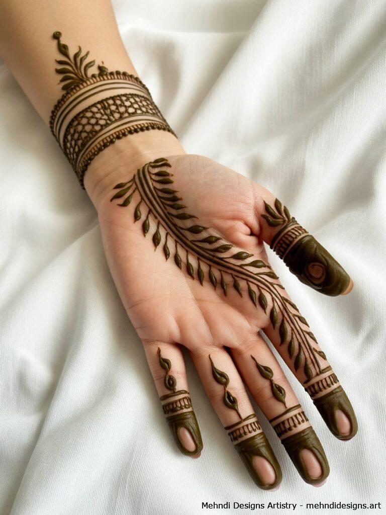 Bracelet Style Mehndi 2 1