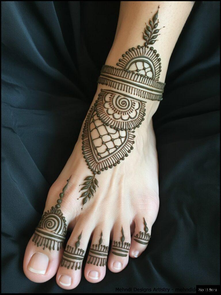 Bracelet style Mehndi 1