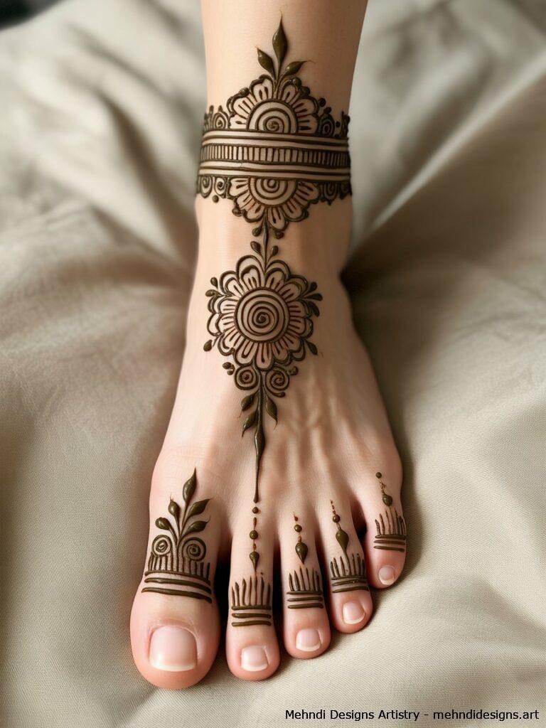 Bracelet style Mehndi 2