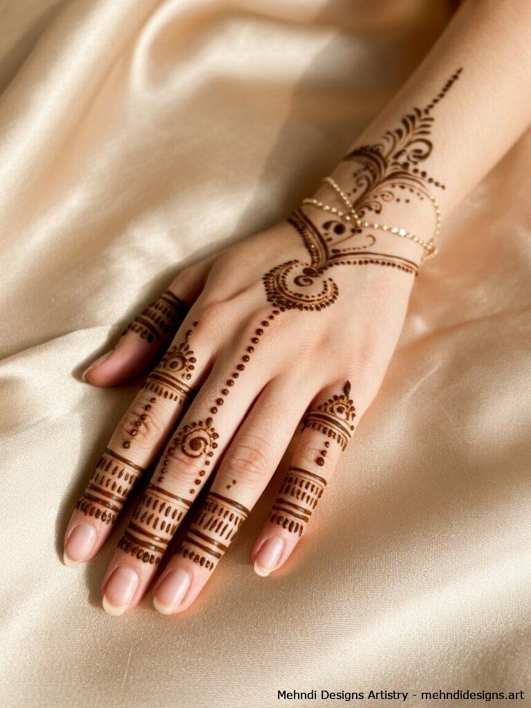Chain and bracelet motifs 3
