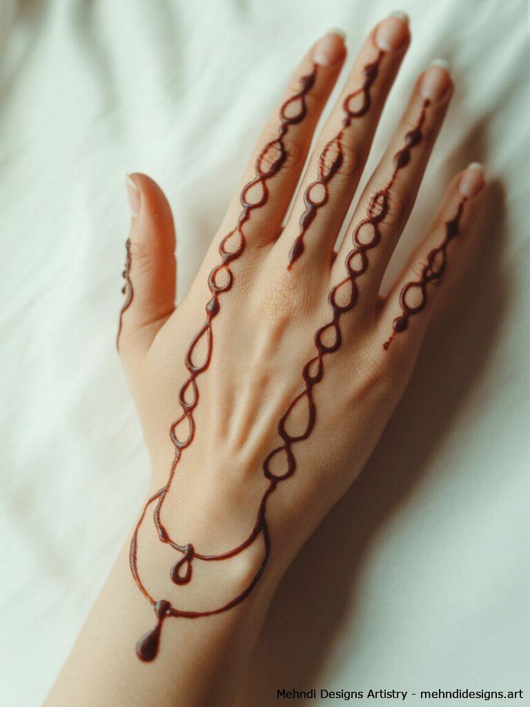 Chain and bracelet motifs 4