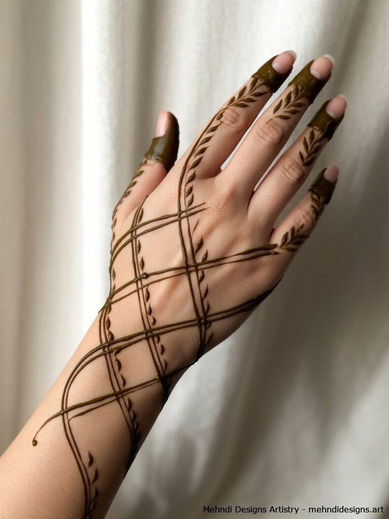 Crisscross lines 2