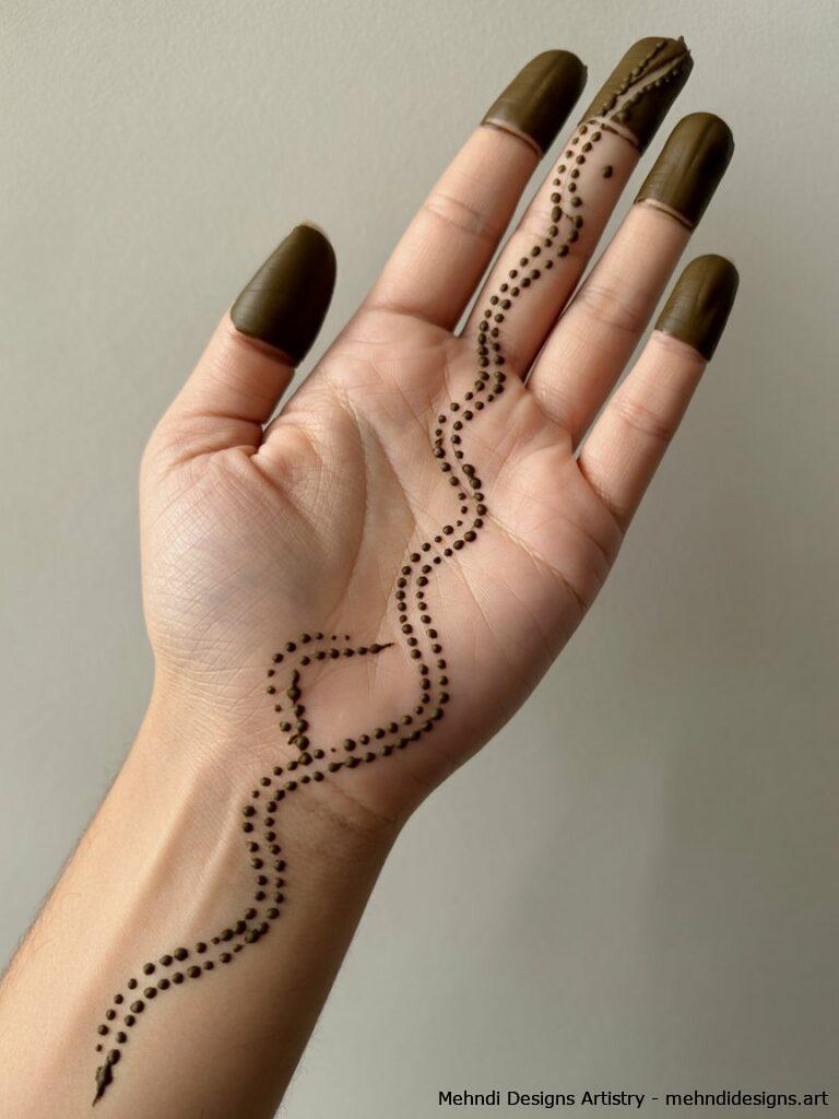 Dainty dot trails 1