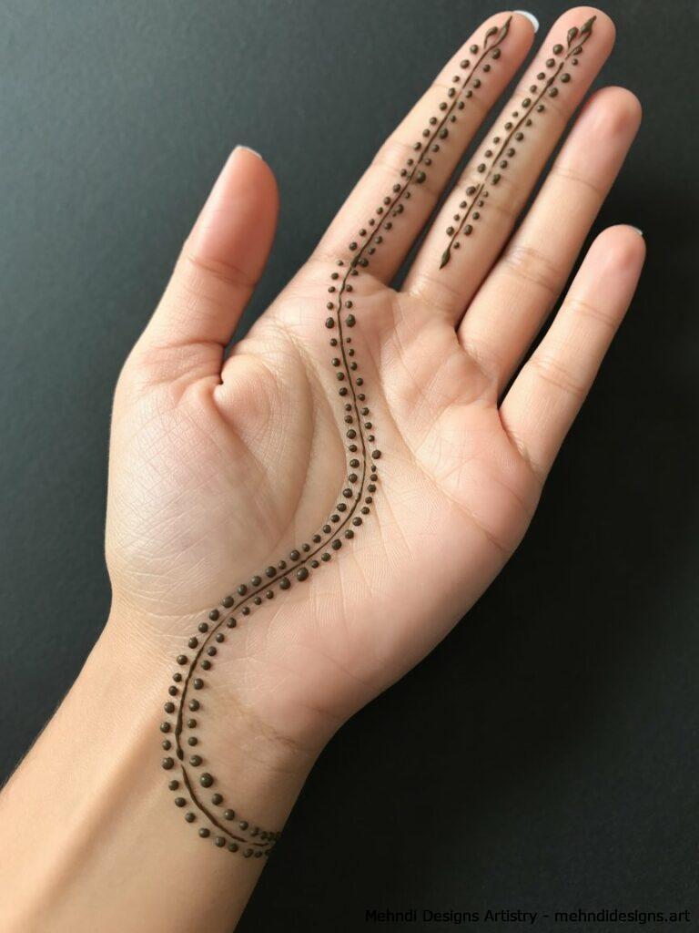 Dainty dot trails 2