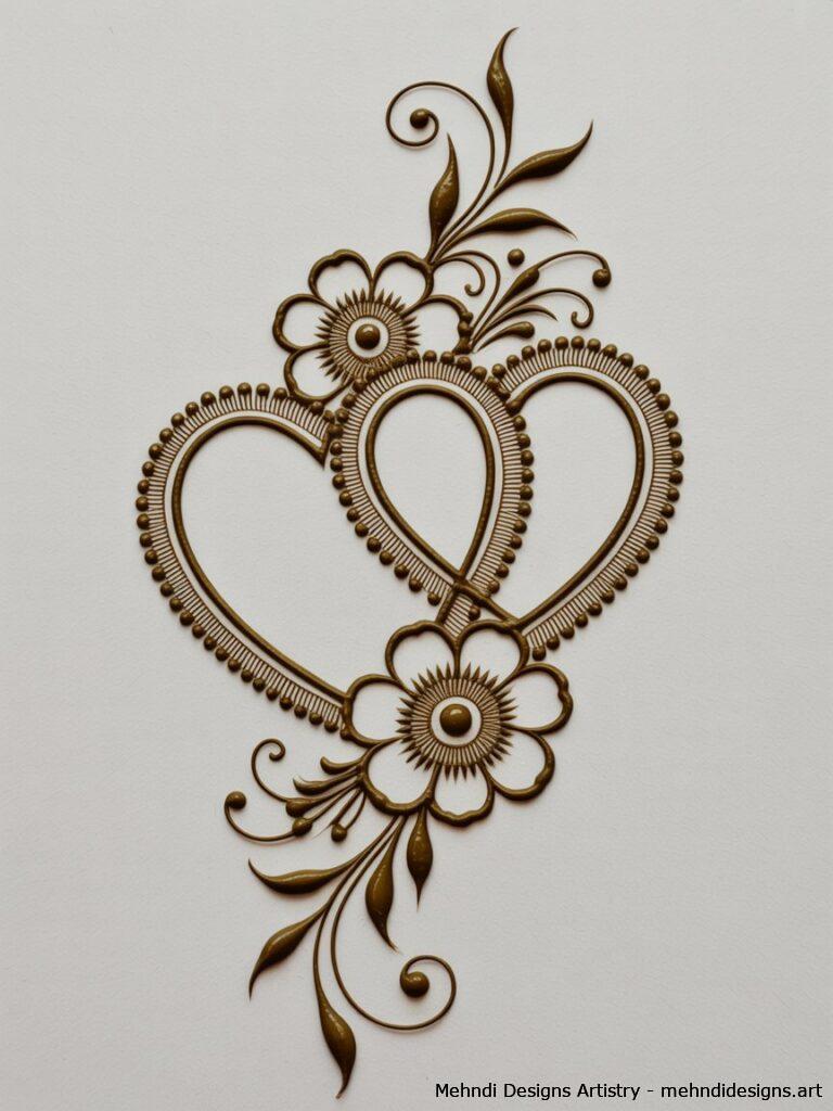 Dual heart pattern 3