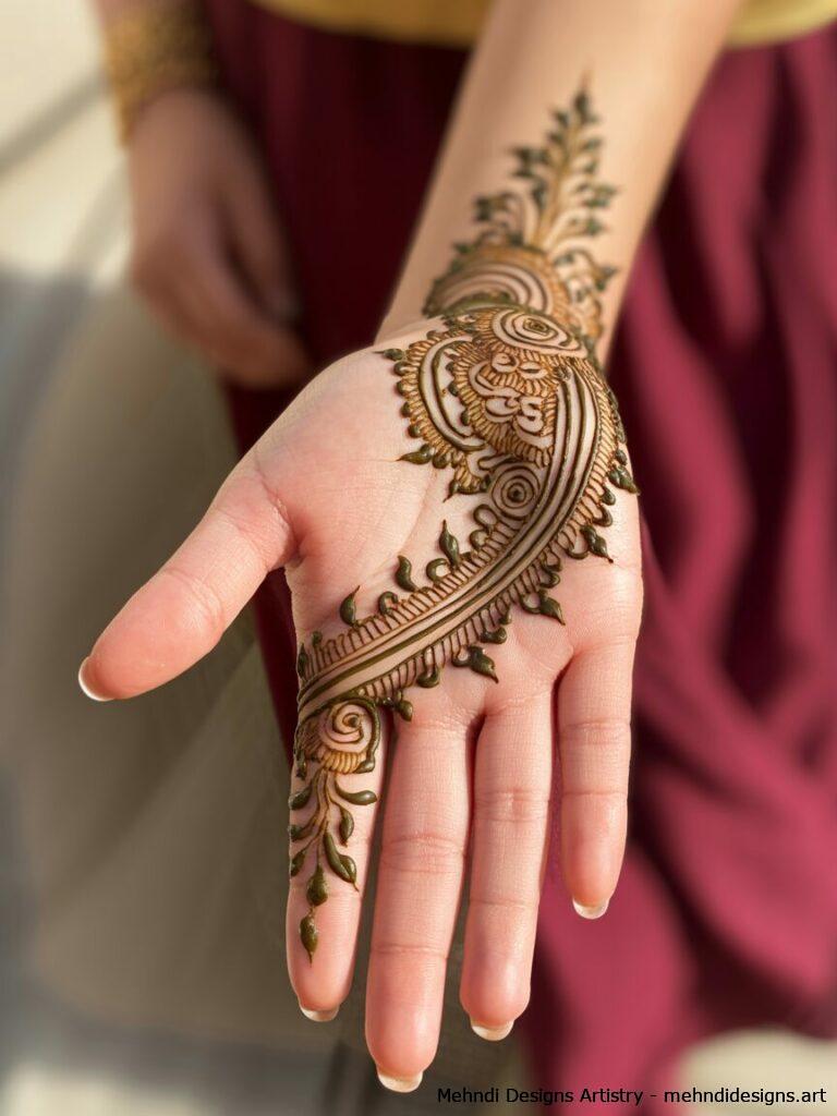 Elaborate finger styling 2