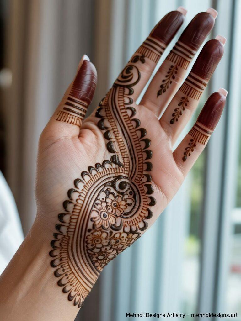 Elaborate finger styling 3