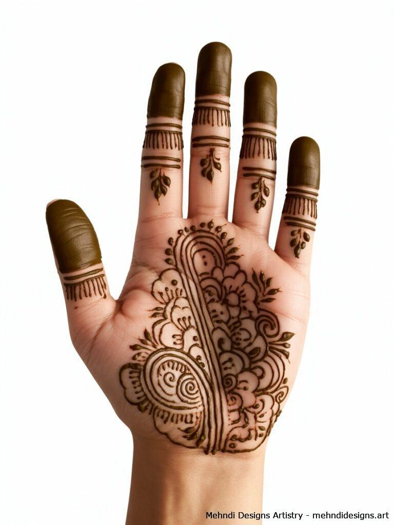 Finger Focused Mehndi 2 1