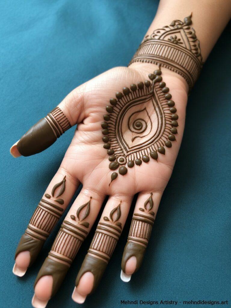 Finger Focused Mehndi 2