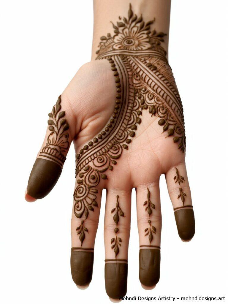 Finger Focused Mehndi 4 1