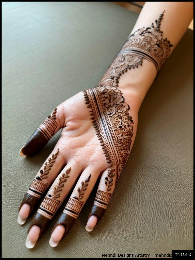 Finger Mehndi Designs 2