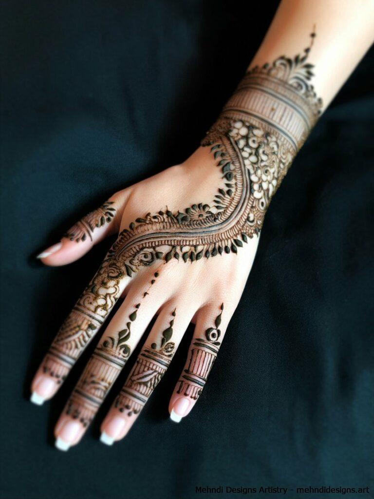 Finger Mehndi Designs 4