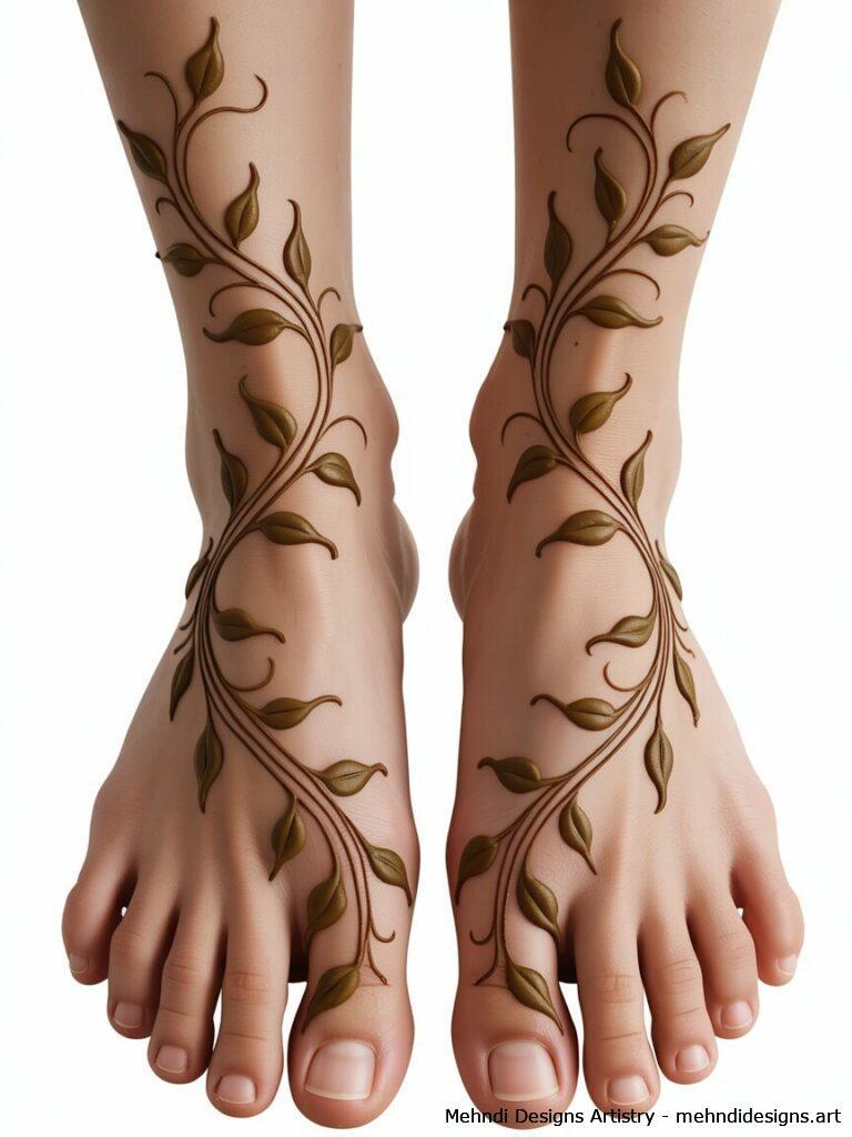 Floral and leafy trails 4