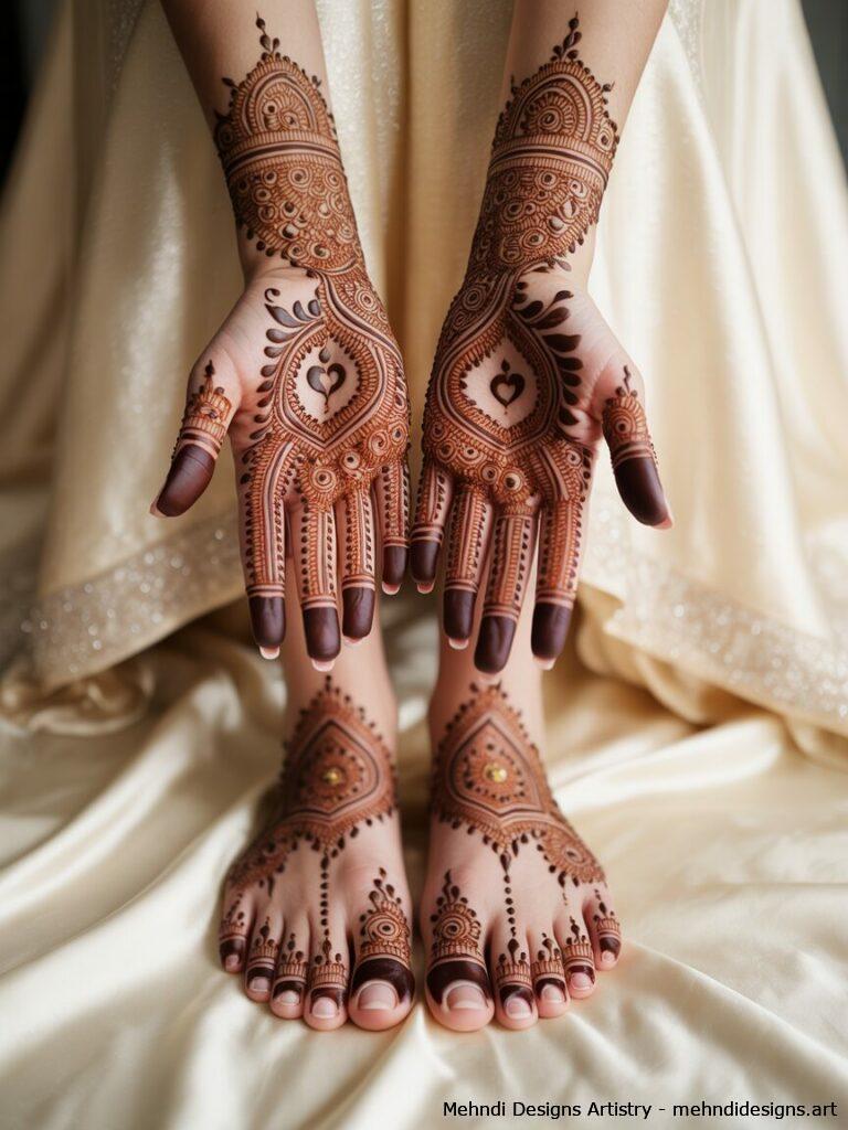 Full hand and foot designs 4