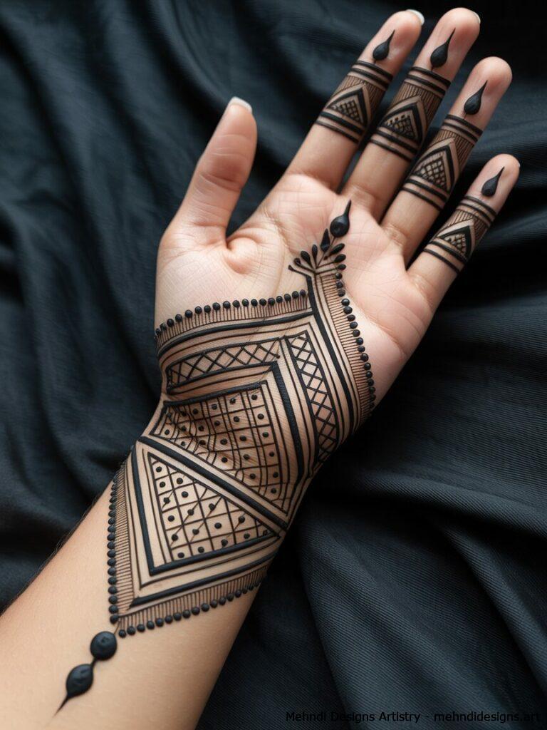 Geometric and abstract designs 4
