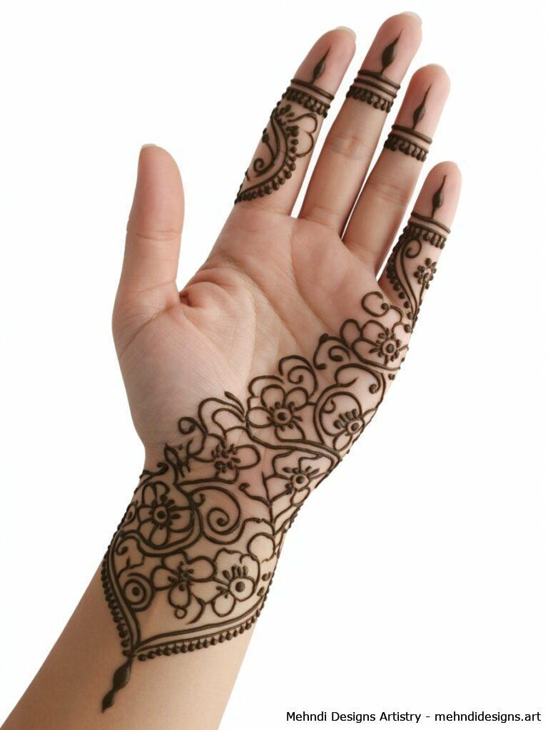 Half Hand Arabic Designs 4