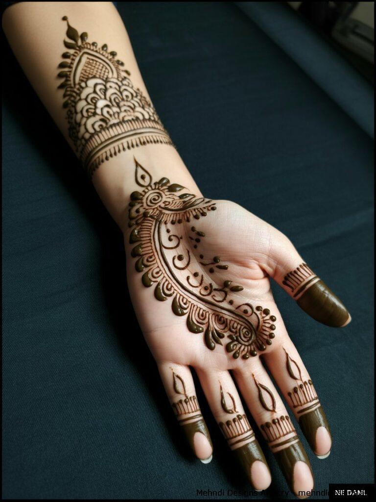 Half Hand Diwali Designs 1