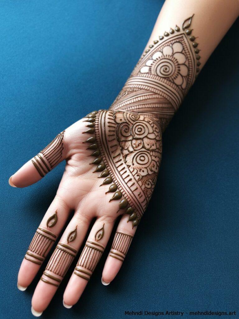 Half Hand Diwali Designs 4