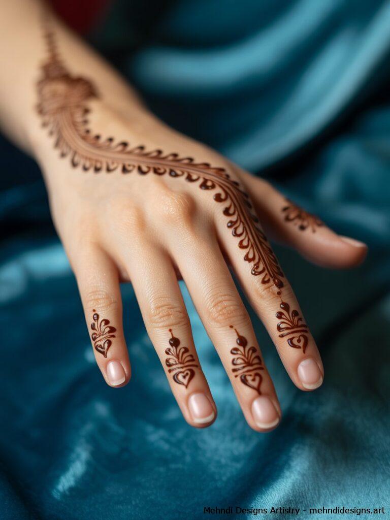 Heart filled fingertips 3