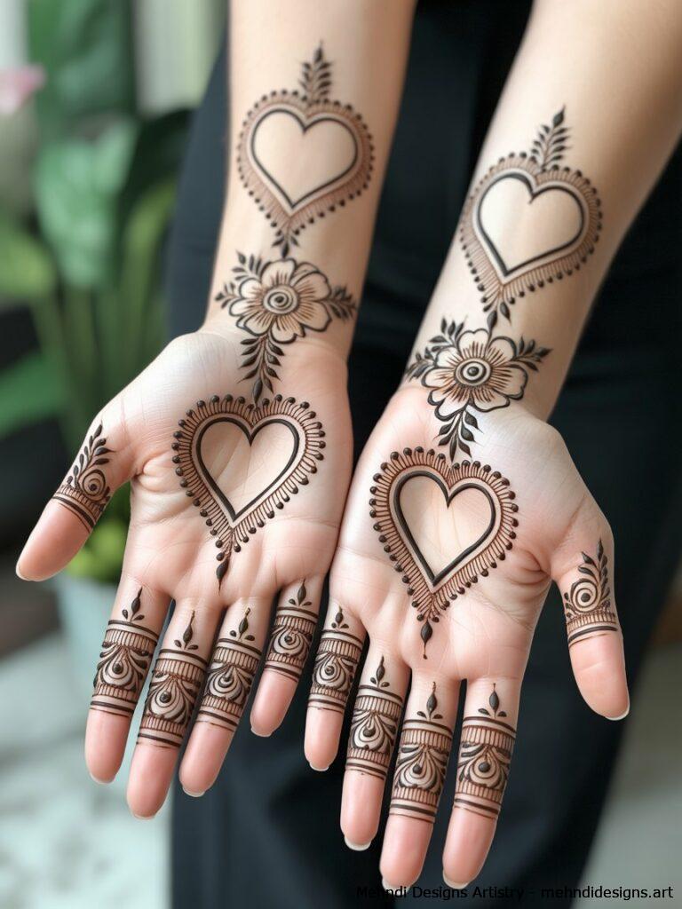 Heart motifs 3