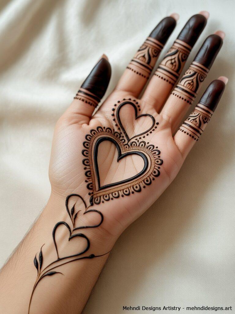 Heart motifs 4
