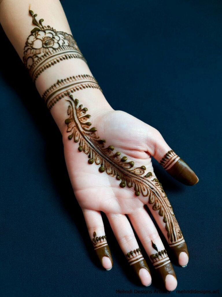 Henna Bracelet Designs 2