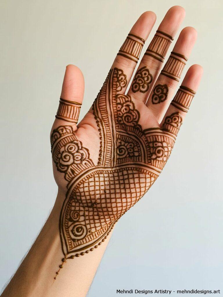 Intricate bridal designs 4