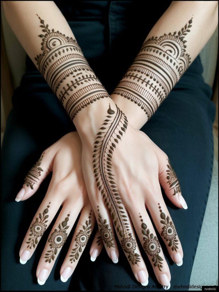 Intricate wristbands 3
