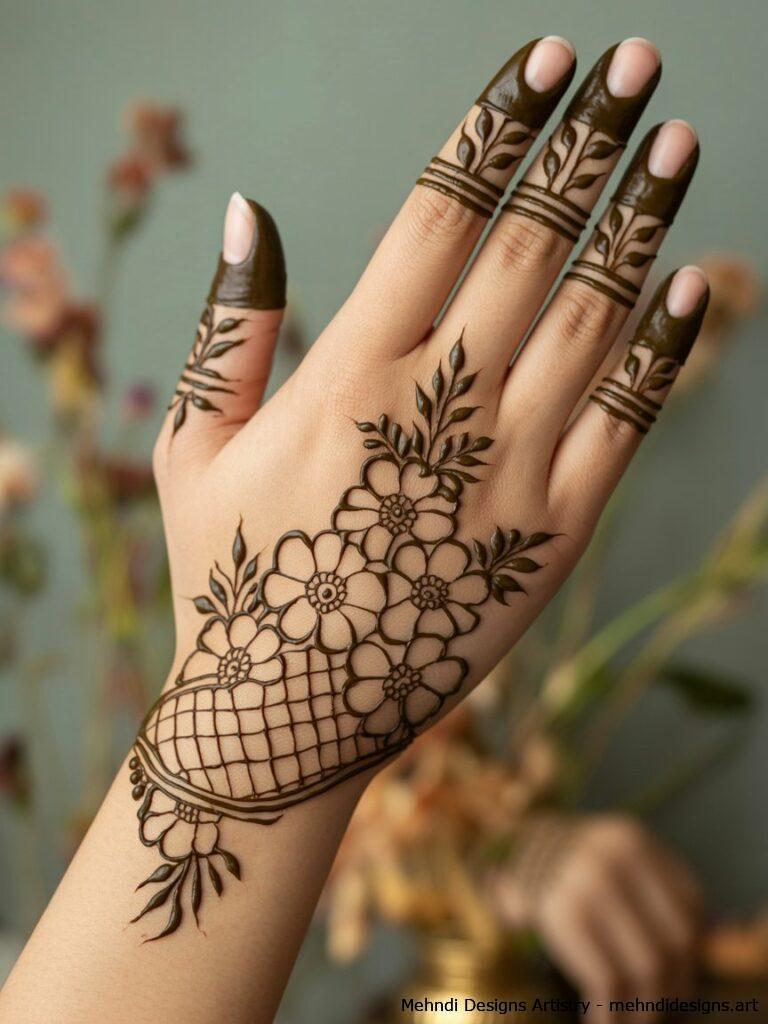 Layered floral nets 2