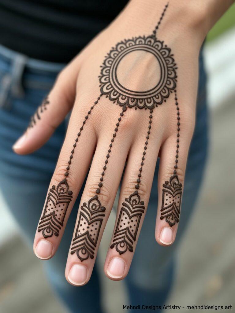 Mandala Inside Circle 4