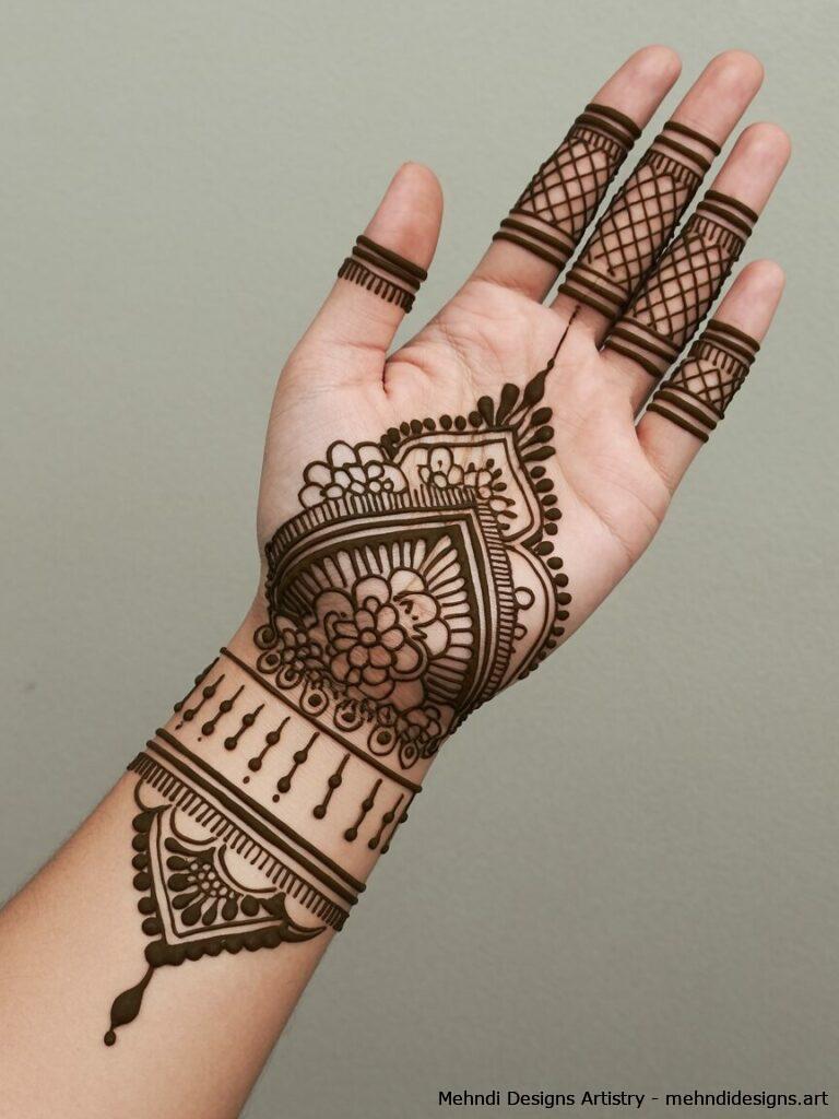 Mandala Inspired Mehndi 2