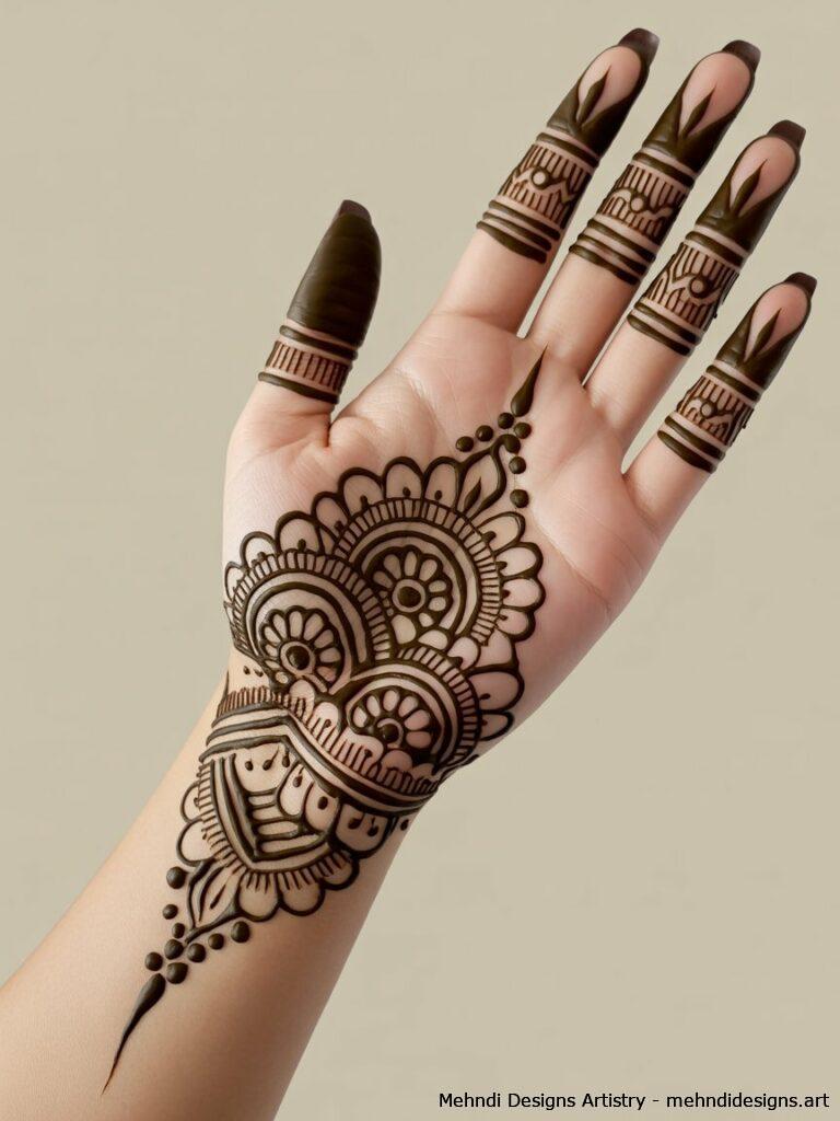 Mandala on Fingers 1