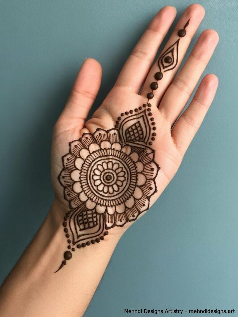 Mandala with Arabic Influence 1