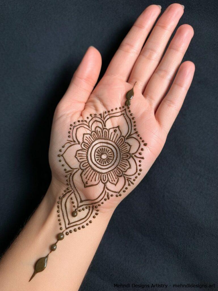 Mandala with Arabic Influence 2