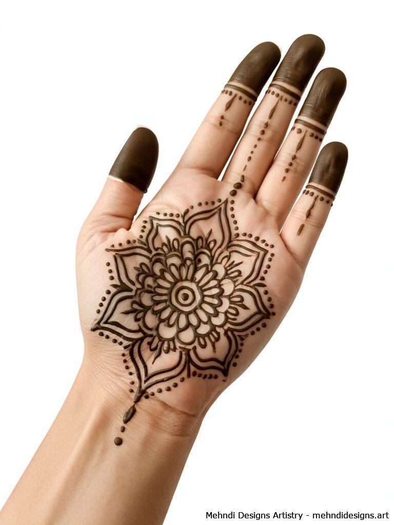 Mandala with Dotted Borders 1