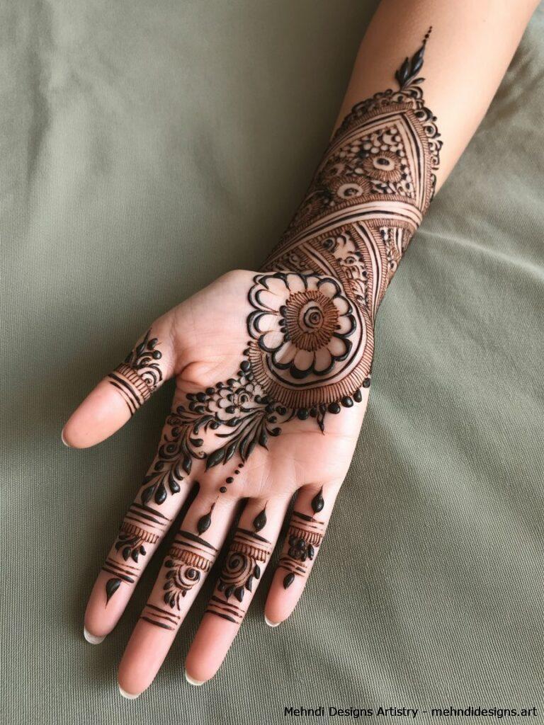 Mandala with Floral Elements 2