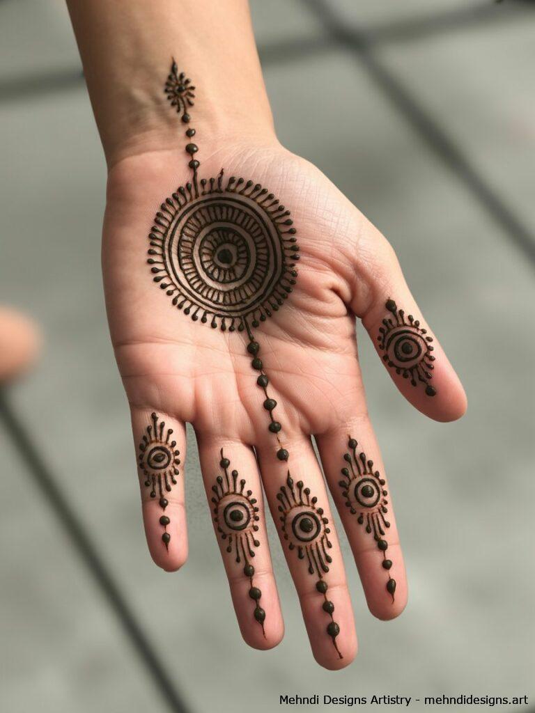 Mini mandala spots 1