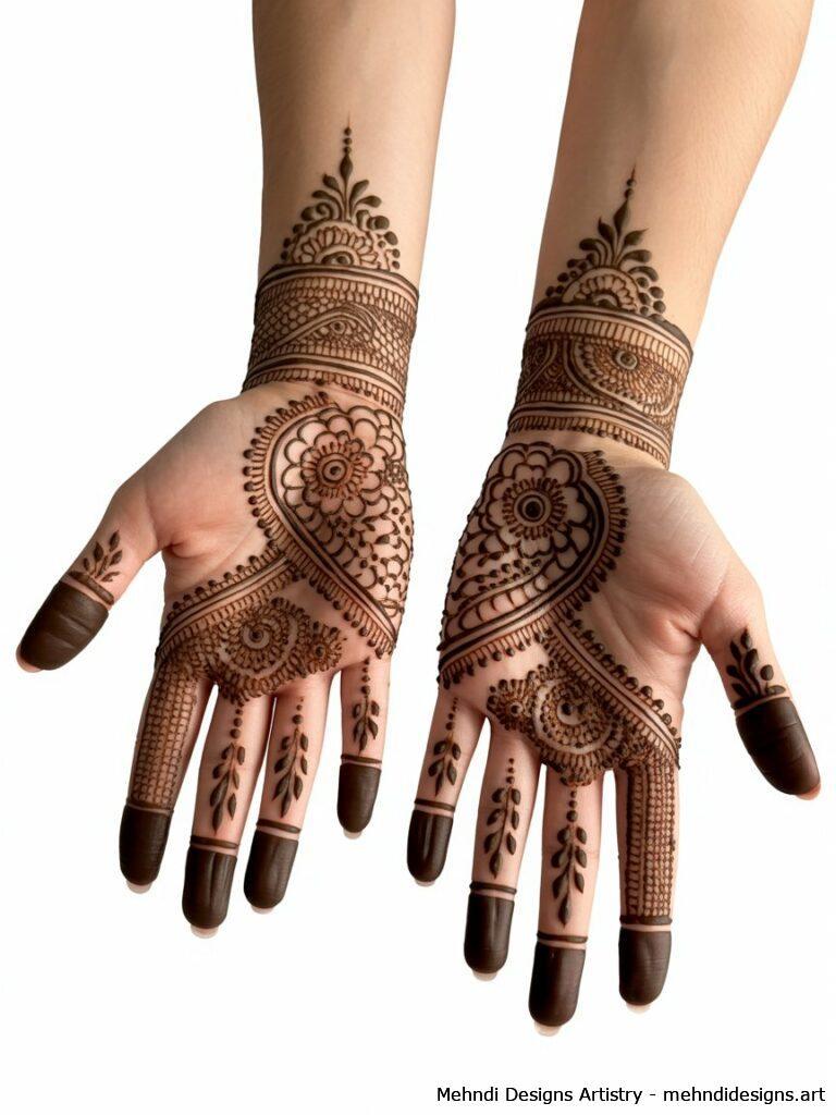Minimalist Indian Mehndi 2