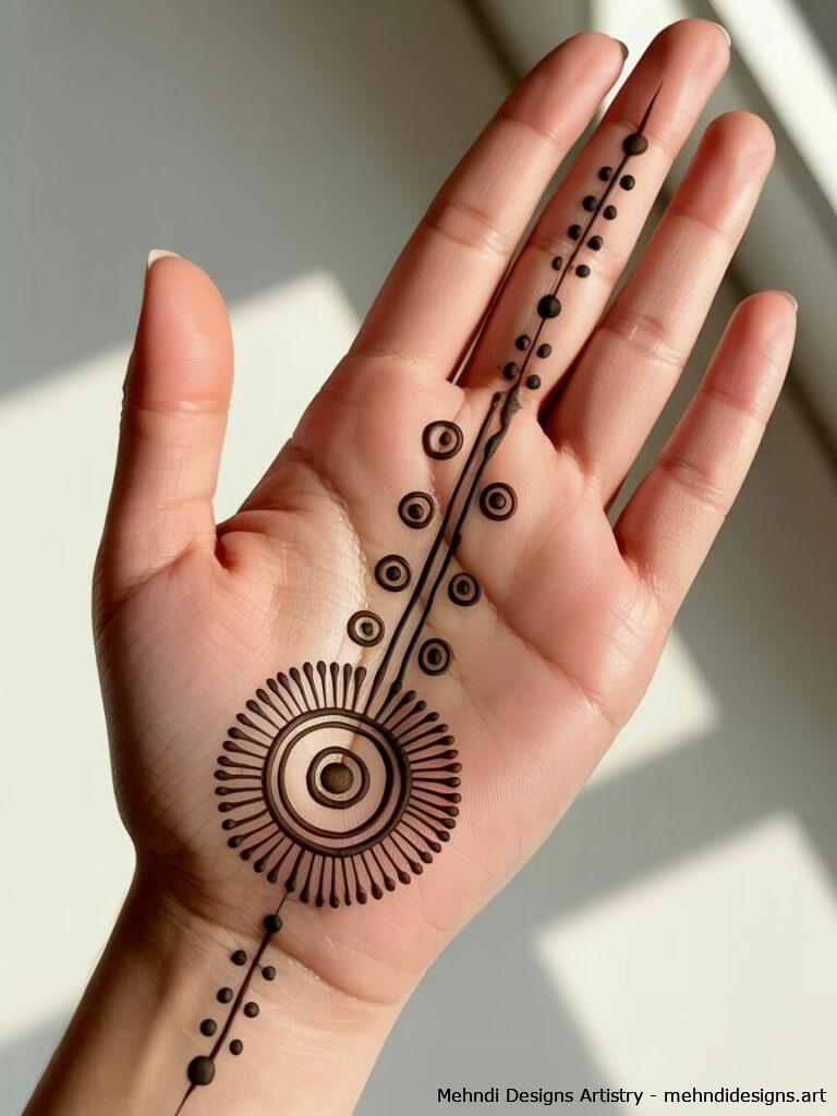Minimalist dots and rings 4