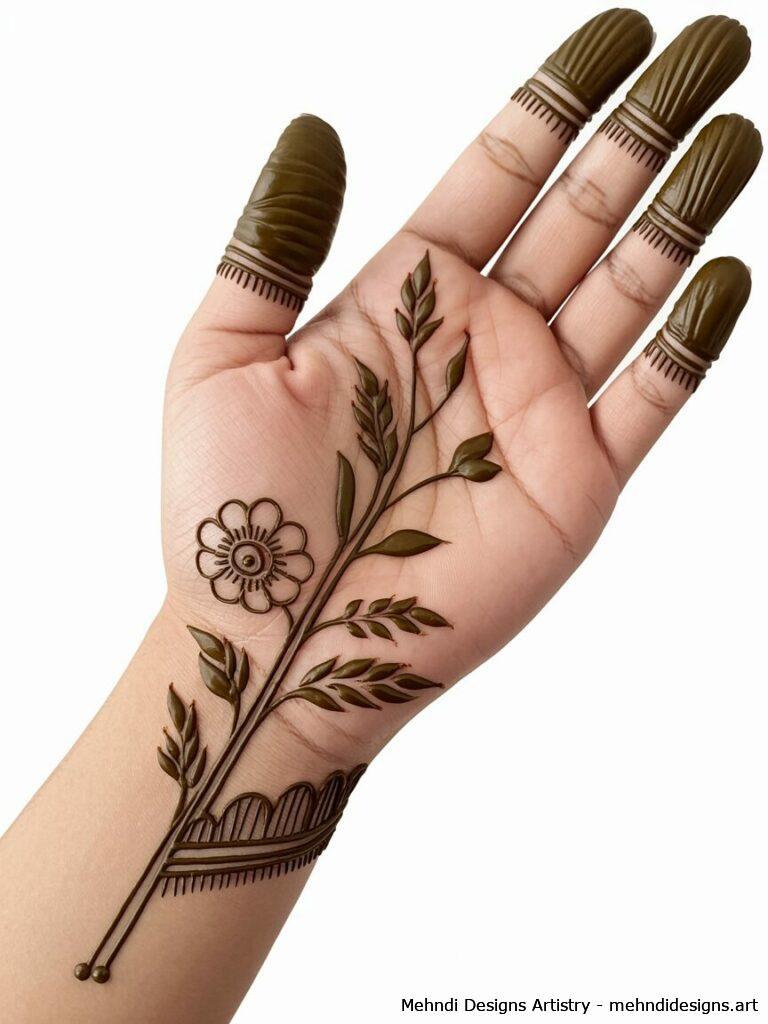 Minimalist palm art 2