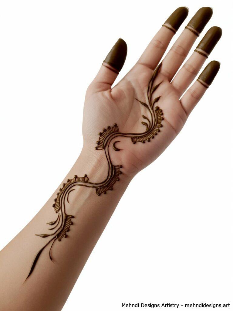 Minimalistic Mehndi 3 1
