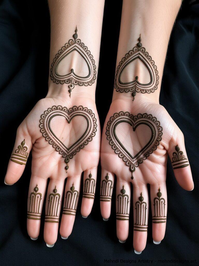 Mirror image hearts 2